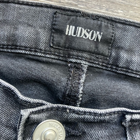Hudson Natalie Super Skinny Jeans Grey Size 25 - Picture 4 of 5